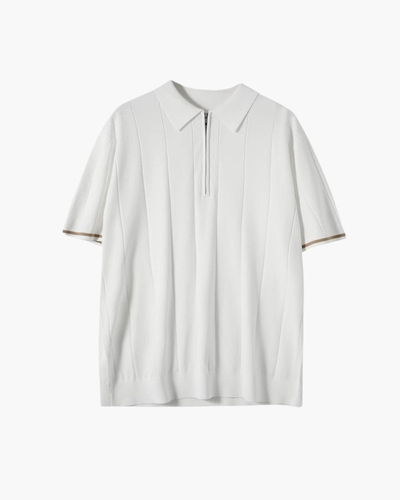 Signature Contrast Trim Polo