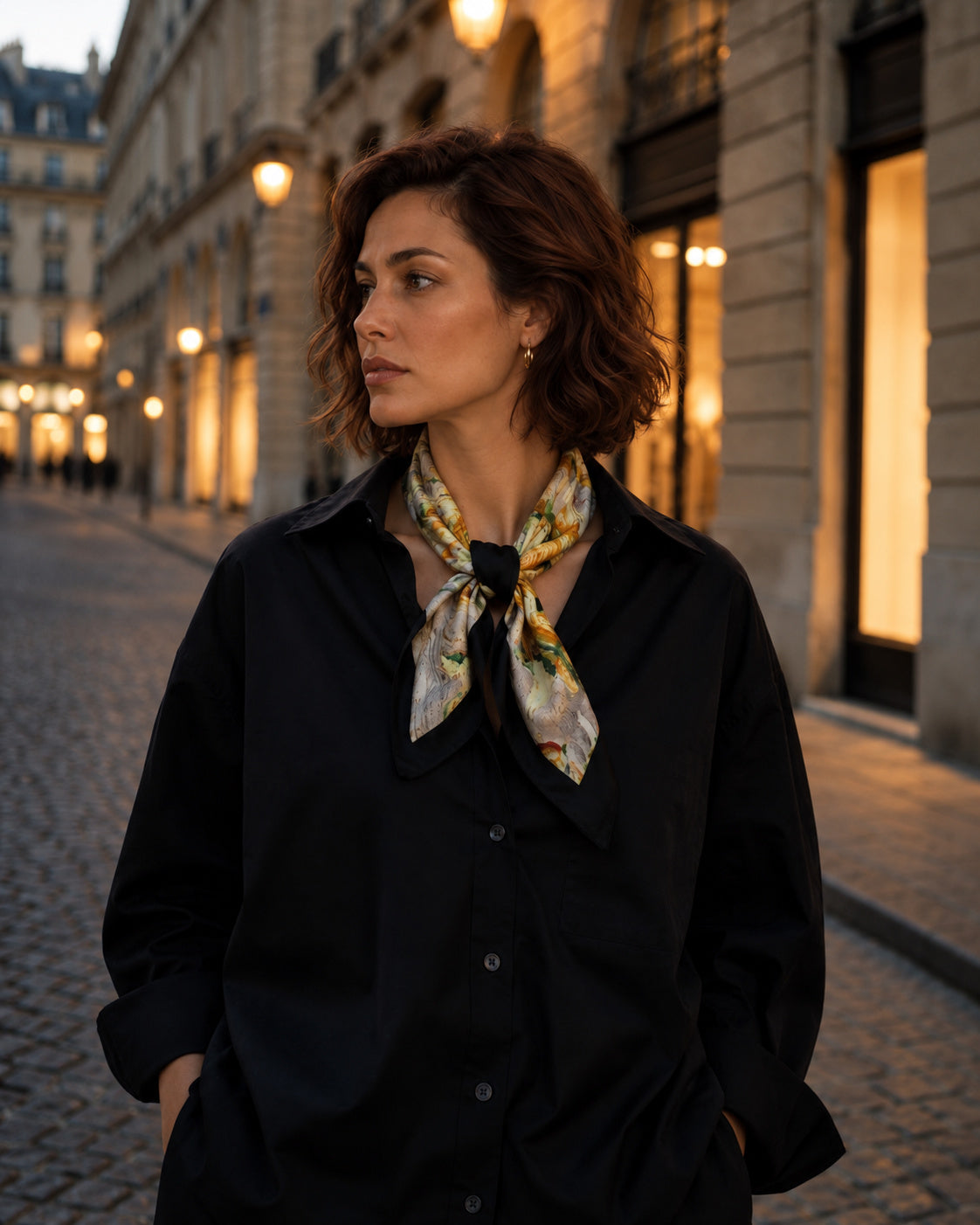 Impressionist Garden Scarf