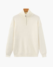 Refined Half-Zip Knit Pullover