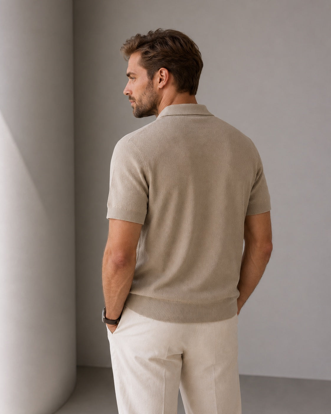 Marbella Zip Up Polo