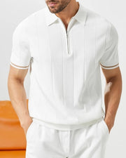 Signature Contrast Trim Polo
