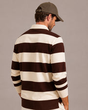 Vintage Stripe Rugby Polo