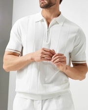 Signature Contrast Trim Polo