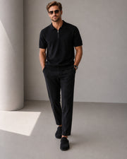 Marbella Zip Up Polo