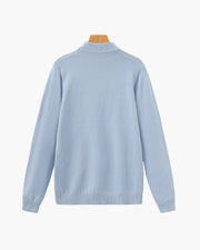 Essential Ribbed Mock Neck Sweater
