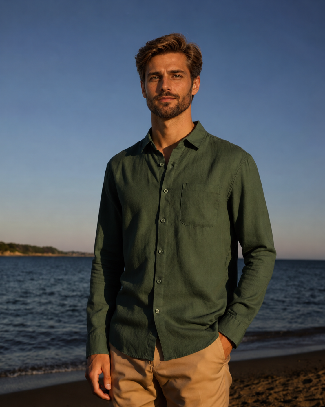 Cape Town - 100% Linen Shirt