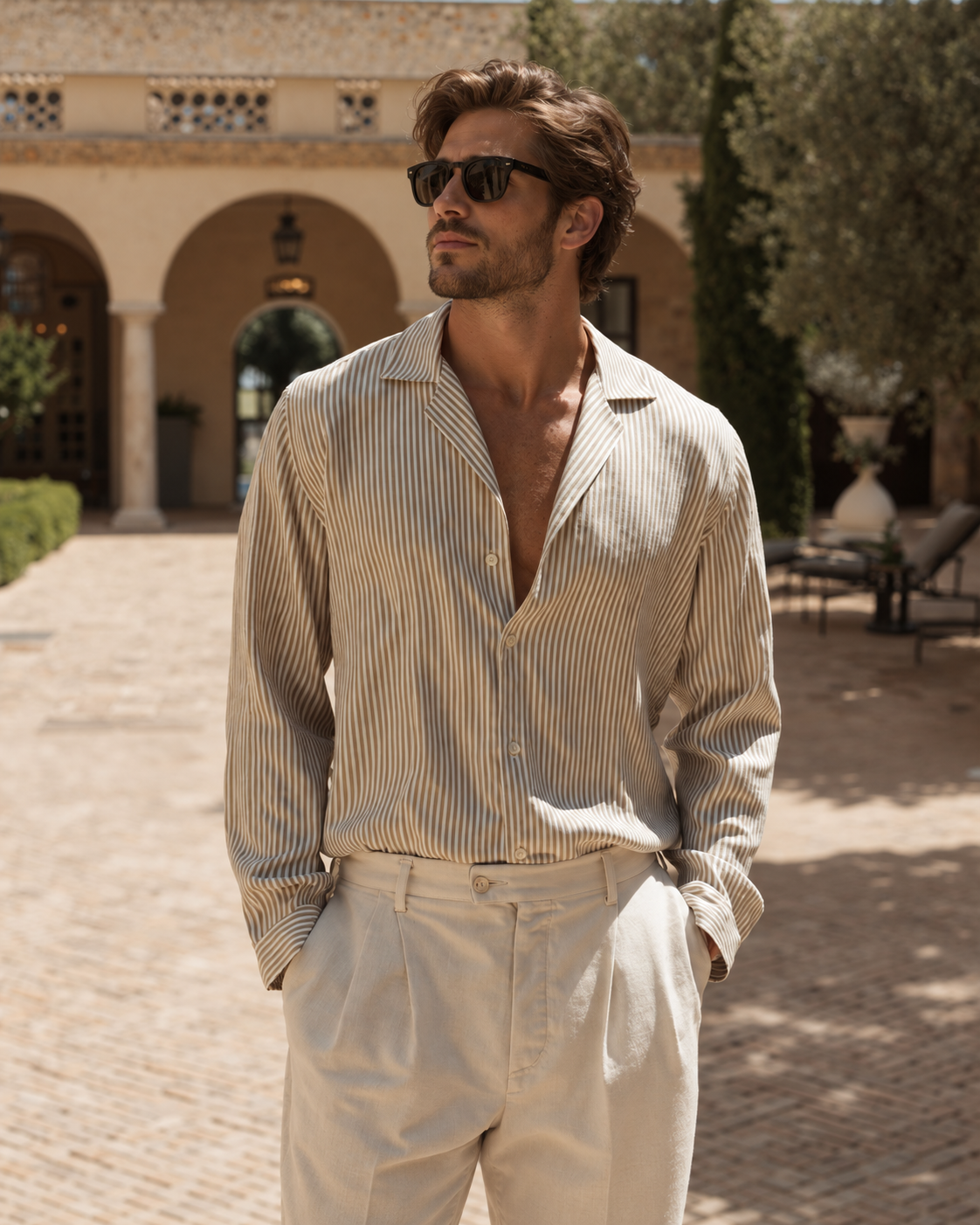Gentlemen's Striped Shirt