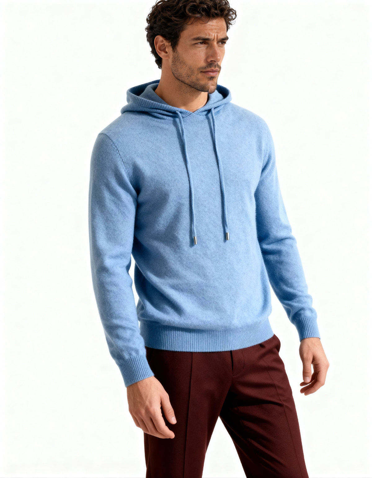 100% Cashmere Hoodie