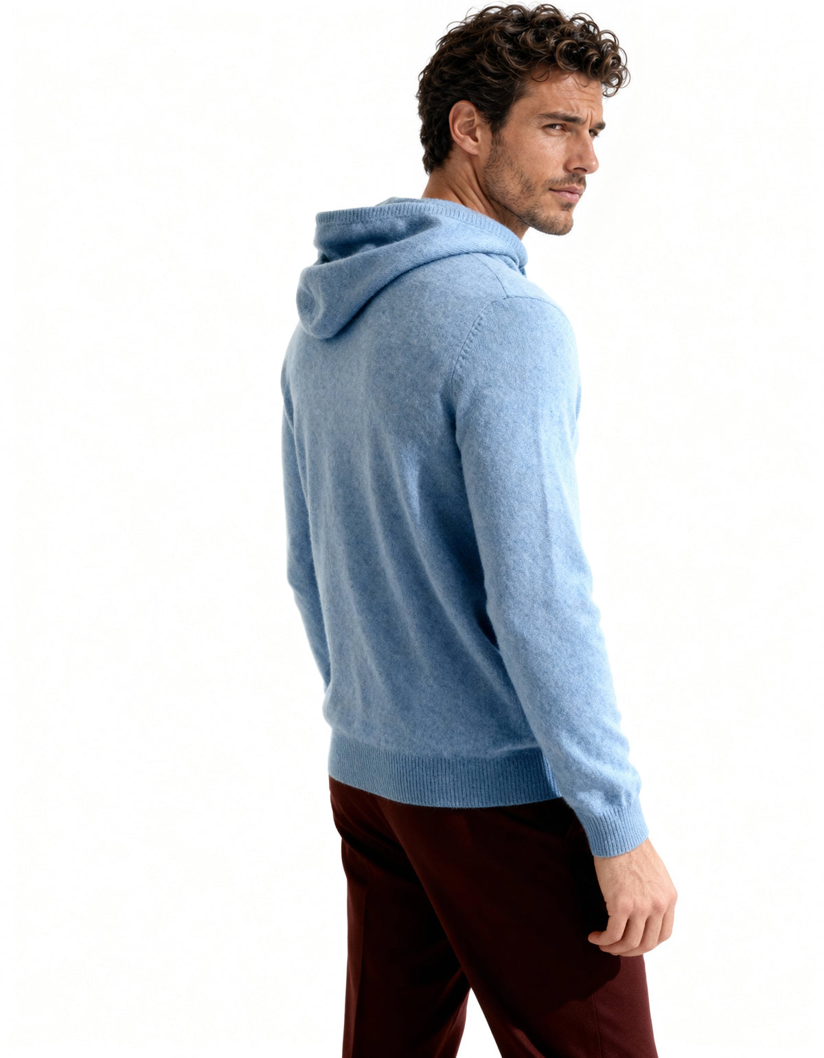 100% Cashmere Hoodie