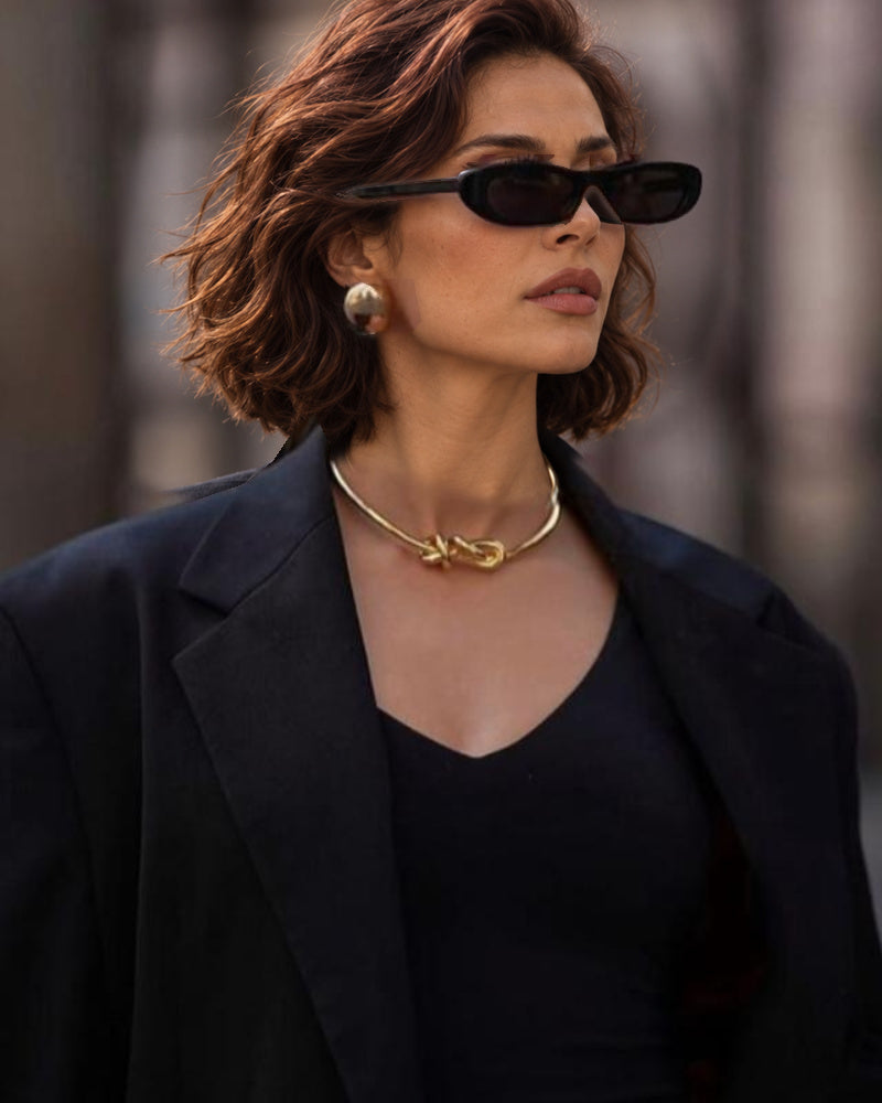 Sylvie Oval Sunglasses
