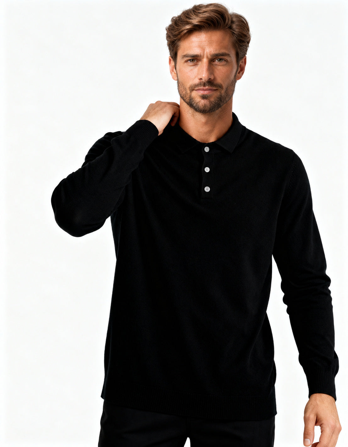 100% Cashmere Polo