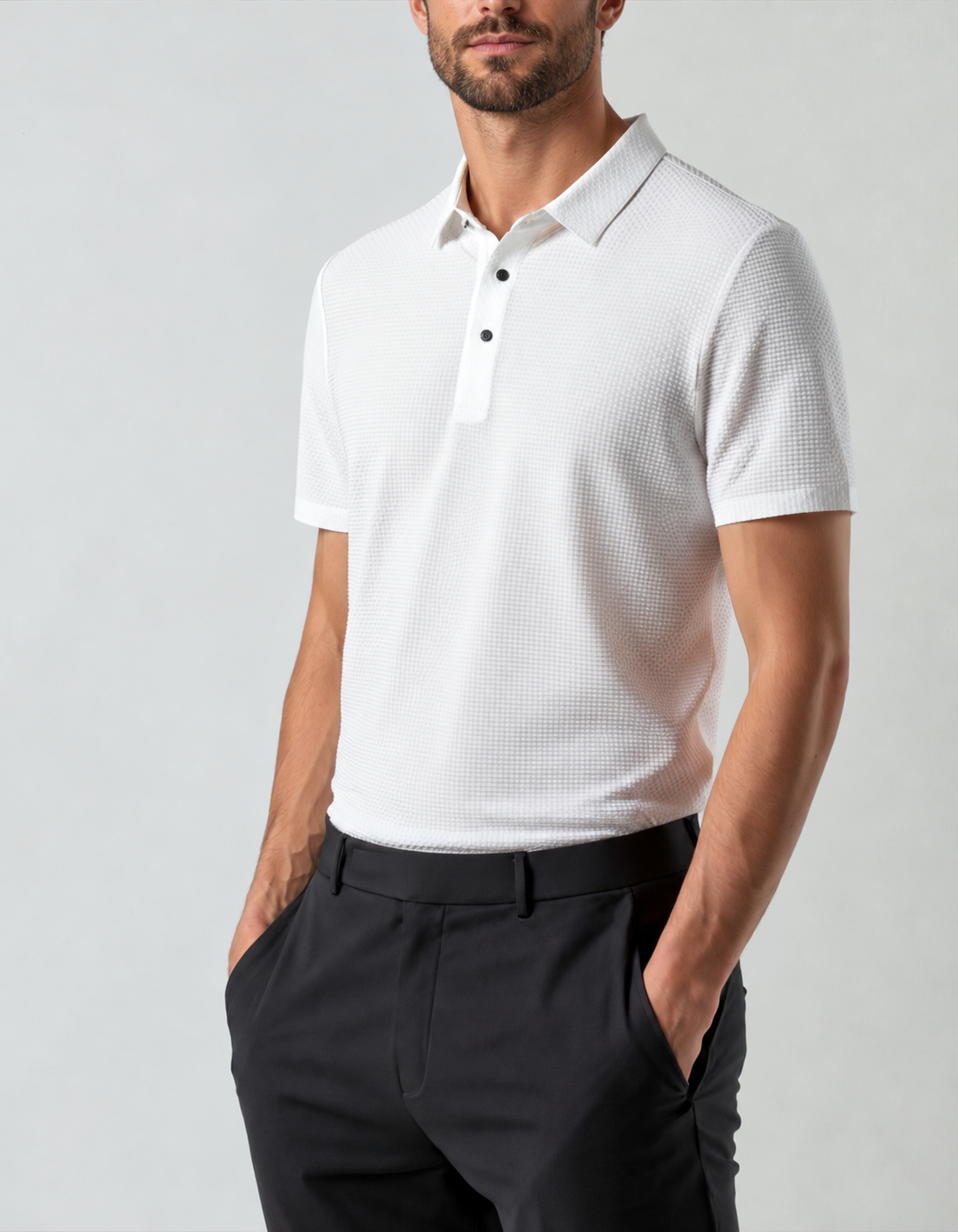 Prestigio Silk Polo (Anti-Wrinkle)