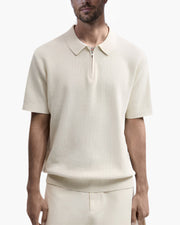 Marbella Zip Up Polo