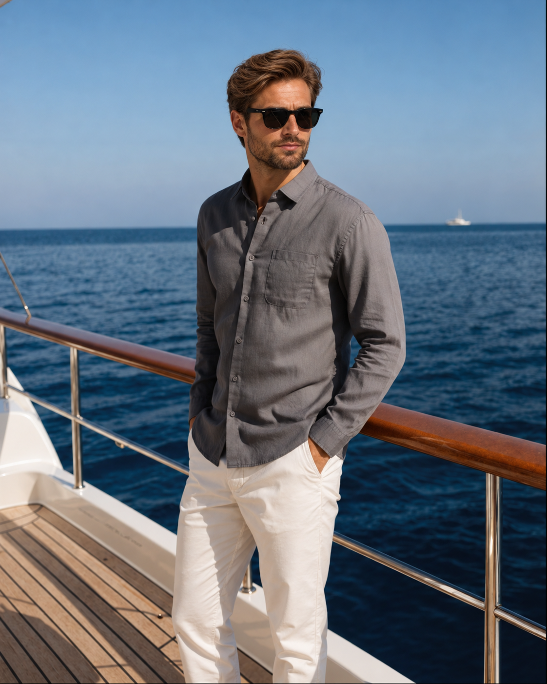 Cape Town - 100% Linen Shirt