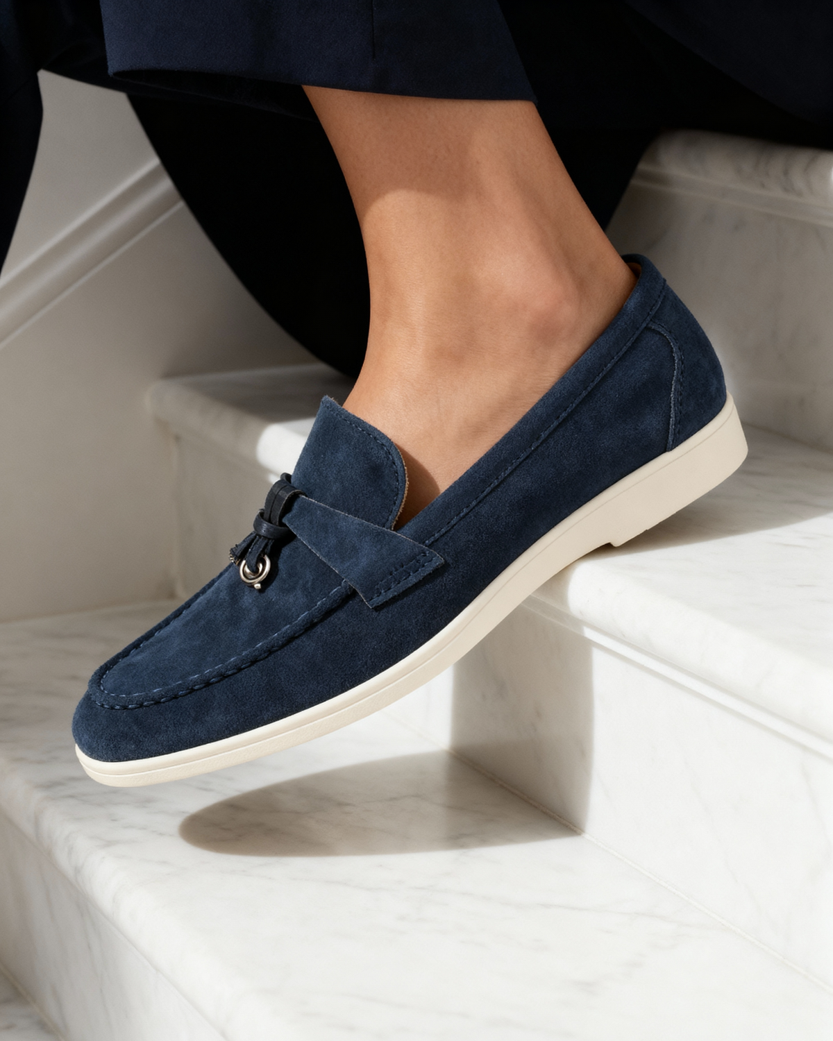 Suede Lady Loafers