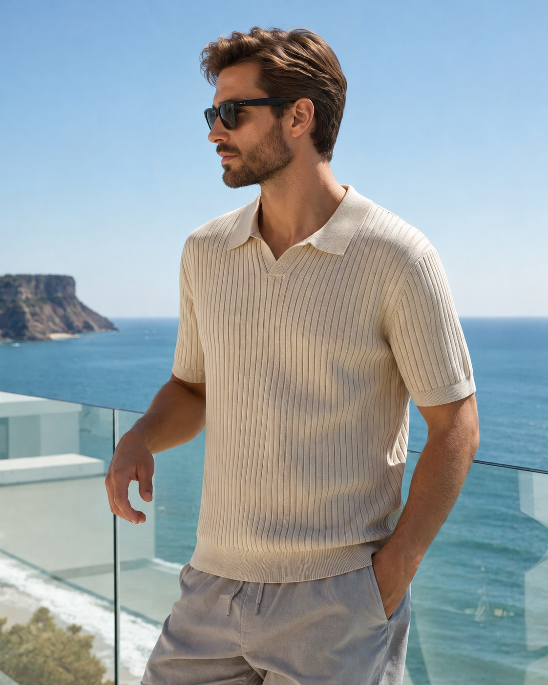 Premium Ribbed Polo